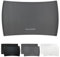 KaraLuna Premium Silikon Napfunterlage (48 x 30 cm, Grau, Kurvig)