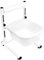 Activeshop Fussbadewanne für pediküre weiss