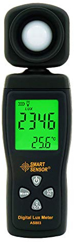 Lux Light Meter for Photography Grow Plants Led Photometer Lighting Intensity Brightness Measurement Pocket Digital Photo Illuminance Sensor
