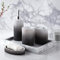 Sweet Home Collection Urbana - Set di 4 accessori per il bagno, decorazione da bagno, design unico e bello, confezione da 1
