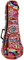Ortega Guitars Gigbag für Sopran Ukulelen mit Schultergurten - Peace 68 (KUB-68-SO)