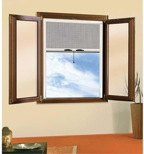 ZANZARIERA A RULLO FLASH 140X160CM COLORE BIANCO RAL 9010
