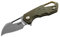 MKM Unisex – Erwachsene Taschenmesser, grün, 14,5 cm