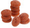 Cabilock 10 PCS Spiral Wire Balls, Recyclable Wire Copper Scourers, Copper Spiral Scourer Wire Scourer Balls for Cleaning Screwdrivers Tip and Machine Tools Tips, Kitchen Cleaning Gadget