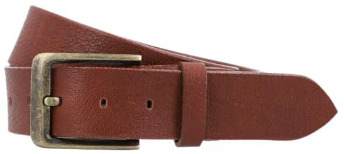 Gusti Ledergürtel Leder - Verner Gürtel Belt Businessgürtel Braun Echtleder (105)