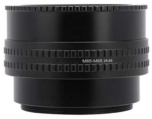 Aluminiumlegierung Kamera Fokussierung Helicoid Adapter M65 - M65 Kamera Fokussierung Makroröhre 30 mm Schwarz eloxiert für Aufnahmen Digitalkamera Alte Objektivkamera