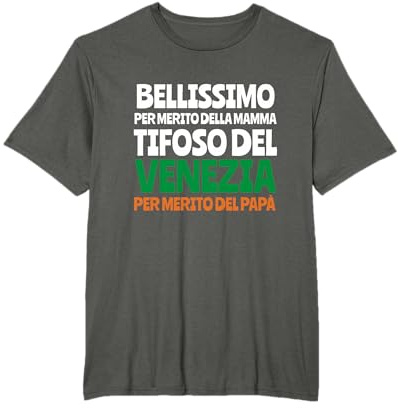 Magliette Divertenti Calcio papà Tifosi del Venezia Maglietta