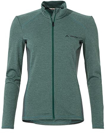 VAUDE Damen Women's Matera Ls Tricot T-Shirt, Dusty Forest, 40 EU