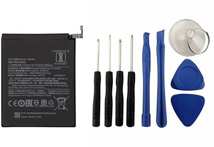 Audiosystem Batteria Pari Originale Con Capacità 4000mah Per Xiaomi Redmi Note 8 /Note 8t Bn46 M1908c3xg,Incluso Kit Montaggio Sostituzione Pila