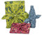 ROTH Geschenktuch - X-Mas, 3er Set, Furoshiki wiederverwendbar zum verpacken von Geschenken auf japanische Art