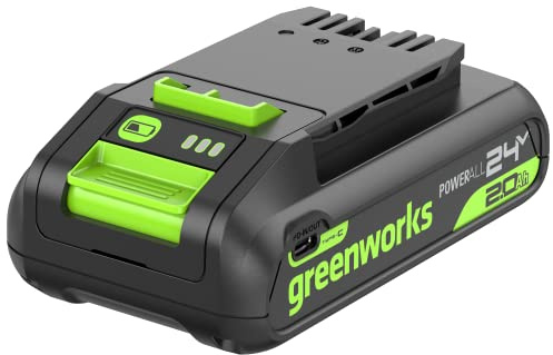 Greenworks - 24 V 2.0 Ah battery (original battery 125+ compatible tools)