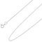 Ardeo Aurum Unisex Damen Herren Kette aus 375 Gold Weißgold Panzerkette Halskette 1 mm Breite und 45 cm Länge mit Federringverschluss