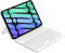 HOU Funda para Teclado para iPad Mini 7/6 (8.3 Pulgadas), Teclado inalámbrico Ultra Delgado Solo 210 g, Cubierta Protectora magnética Compatible con iPad Mini 6ª and 7ª generación 2021,Blanco