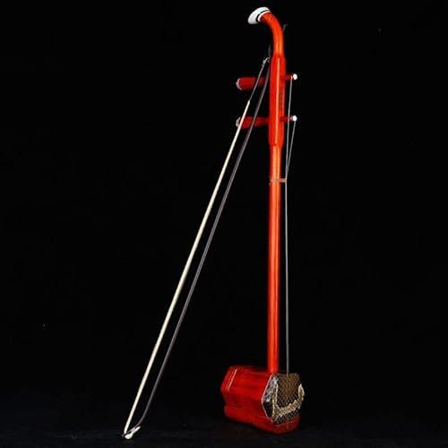 EIERFSKIOT Chinesisches Erhu-Musikinstrument, nationales traditionelles Musikinstrument, 2-saitige Violine, geeignet für Anfänger und Bühnenauftritt