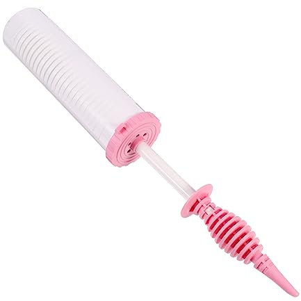 jojofuny 1 Pc Gonfleur Pompe à Main Pour Ballons Pompe à Main Ballon Pompe Manuelle Pour Ballons Pompe à Air Manuelle Hélium Pompe à Ballon Souffler Matelas Plastique Portable De Bébé Tente