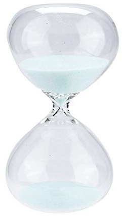 Sablier, Grand Sablier 15 Minutes, Sablier Décoratif En Verre, Sablier Bleu, Sablier Décoratif Vintage Pour la Maison, le Bureau, le Salon, la Décoration