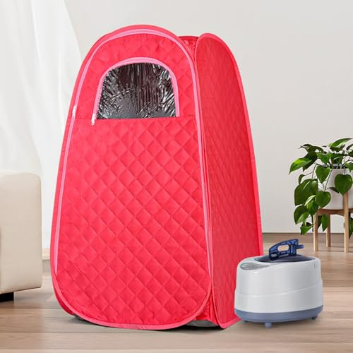 Sauna Persona, Sauna A Vapore Portatile Per La Casa, Sauna A Vapore Per Spa Domestica, Con Tenda Sauna A Vapore Da 2,0 L, Box Sauna A Vapore Pieghevole,terapia Del Calore Efficace Per Perdita Peso