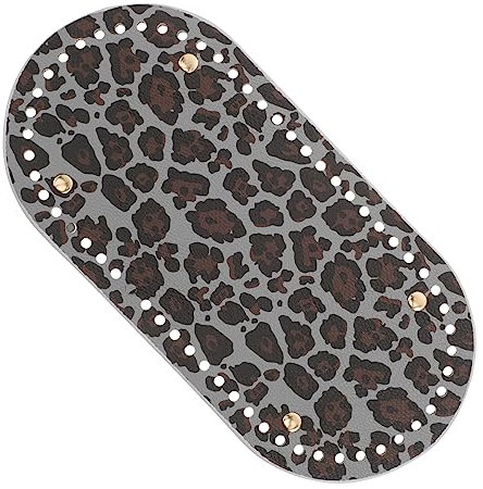 Operitacx Cartera tablero de bolsa hecho a mano base del bolso Gancho de crochet bolso monedero base parte inferior de la bolsa de asas de ganchillo Corbata Bolso tejido almohadón tejer