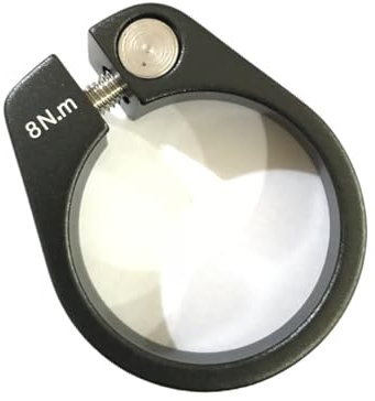 Colliers De Selle Pour VéLo Collier de serrage de tige de selle de vélo en alliage d'aluminium Collier de serrage de tube de selle de 34,9 mm Clip de tube de selle de vélo VTT Pièces de vélo Collier d