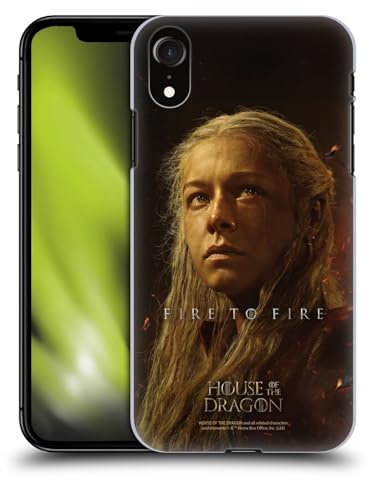 Head Case Designs Licenza Ufficiale House of The Dragon: Television Series Rhaenyra Stagione 2 Key Art Custodia Cover Dura per Parte Posteriore Compatibile con Apple iPhone XR