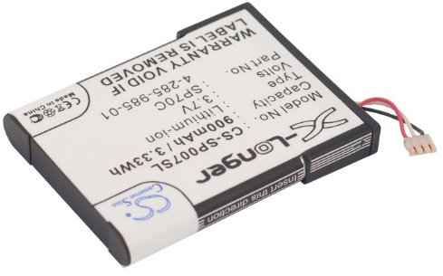 Peakbatt 4-285-985-01, SP70C, 900mAh Batterie de remplacement pour Sony PSP E1000, PSP E1002, PSP E1004, PSP E1008, casque sans fil 7.1