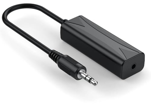 Gvvsjgdbis 3,5 mm Audio-Geräuschisolator, Versorgung, Erdstörungsunterdrücker, Strom-Akustikisolator, Lautsprecher, Auto-Audio-Isolation