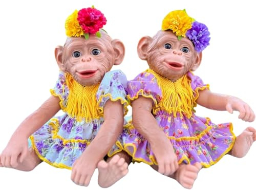 Genérico Flamenchitas - Monitas vestidas de Flamenca - Muñecas Monas de 27 cm