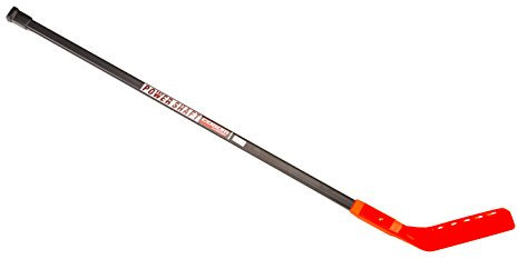 Cosom Senior Hockeyschläger für Bodenhockey und Streethockey, gebaut für die Ewigkeit, High School Sportunterricht, Kunststoff-Hockeyausrüstung für Praxis & Training, 119,4 cm Schläger, Powerwelle,
