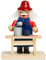 Sikora RM-C Räuchermännchen aus Holz Verschiedene Motive, Farbe/Modell:C14 orange - Glühweinverkäufer, Höhe in cm:Höhe ca. 13.5 cm
