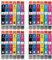 Go Inks® 4 Set mit 6 Tintenpatronen als Ersatz für Epson T2438 (24XL-Serie) kompatibel/Nicht-OEM für Epson Workforce Drucker (24 Tinten), Mehrfarbig (Bk/C/M/Y/LC/LM)