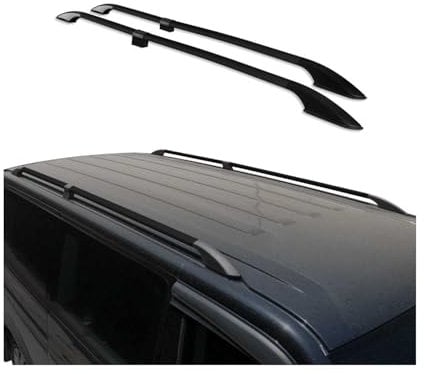 Dachreling für Mercedes Vito W639 W447 2003-2025 L3 Extra Langer Schwarz