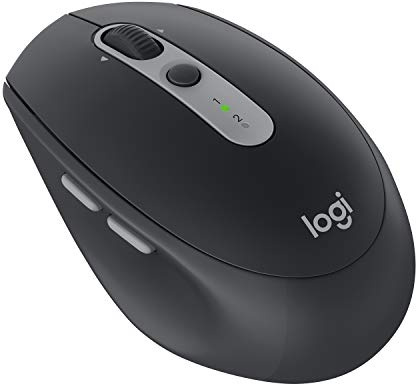 Logitech M590 Silent・Maus・Für Rechtshänder・optisch・7 Tasten・kabellos・Bluetooth・2.4 GHz (910-005197)