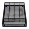Herogo Besteckkasten, Besteckkasten für Schubladen, Besteckeinsatz mit 5 Fächern, Metallgeflecht Schubladeneinsatz für Küche Büro Badezimmer, 31.8x23.7x5cm, Schwarz