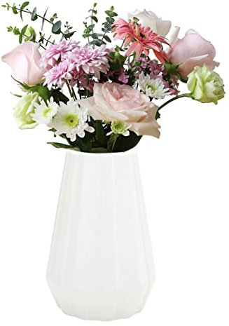 Bruchsichere Blumenvase aus PP – minimalistische, kreative Vase für Blumenarrangements, moderne Origami-Vasen für Blumenarrangements, Heimdekoration Kink-au
