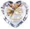 Ornalrist 65th Birthday Gifts for Women Heart Crystal Keepsake Happy 65th Birthday and Fabulous Presents for Mother Friends Ladies (65 Years)