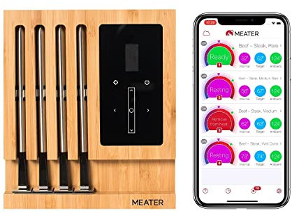 Meater Block Grillthermometer Holz