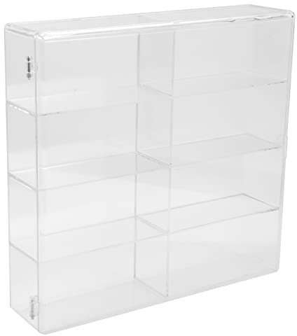 TOYANDONA Kasten Ausstellungsständer Für Automodelle Vitrine Für Actionfiguren Diecast Auto Vitrine Spielzeugvitrine Vitrine Für Modellautos Vitrine Für Automodelle Kleiner Rahmen Pop Acryl