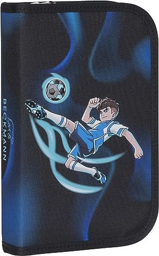 Beckmann, Federmappe Magic League, mit Inhalt, Mäppchen Federtasche, Grundschule, 1. Klasse, Black