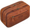 STILORD 'Voyager' Vintage Leder Kulturtasche Herren Damen Groß Waschtasche Kulturbeutel Echtleder Kosmetiktasche für Reisen Make-up Kosmetik mit Handschlaufe, Farbe:Kara - Cognac