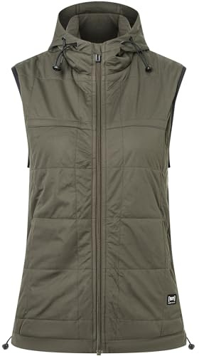 super.natural Damen Comfort Hoodie Weste, black ink, M