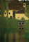 Kunstkarte Gustav Klimt Schloss Kammer am Attersee (Ausschnitt)