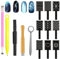 14 Stück Cat Eye Magnet, Diy Magic 3d Magnet Stick Set Mit Cat Eye Gel Pulver Oder Nagellack, Nagel Magnet Stift Stick Tool Set, Für Ideal Katzenaugen Magische Effekt