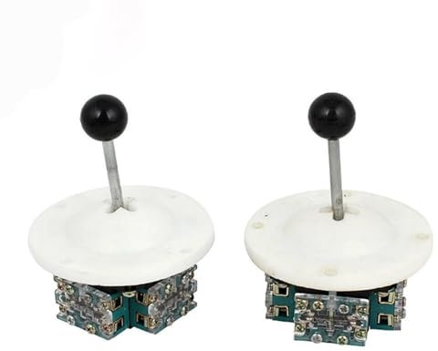 Interruptor de joystick de control de circuito electrónico con enclavamiento de CA 380 V 5 A 8P4T 1 pieza