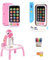 2-en-1 Tablette Lumineuse Dessin Enfant avec Projecteur de Dessin et Téléphone Bébé Jouet Musical, Tableau Éducatif Interactif Cadeau Fille Garçon 3-7 Ans