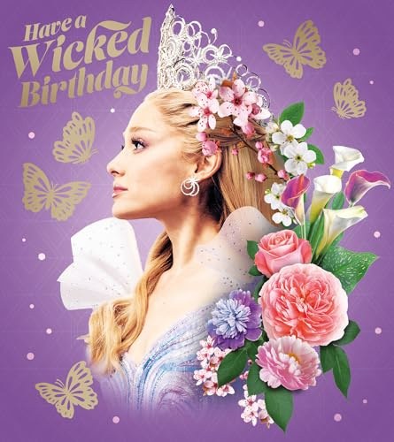 Wicked Birthday Card, Musical Theatre Greeting Card