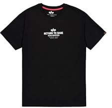 Alpha Industries Herren Return to Base T-Shirt (1er Pack)