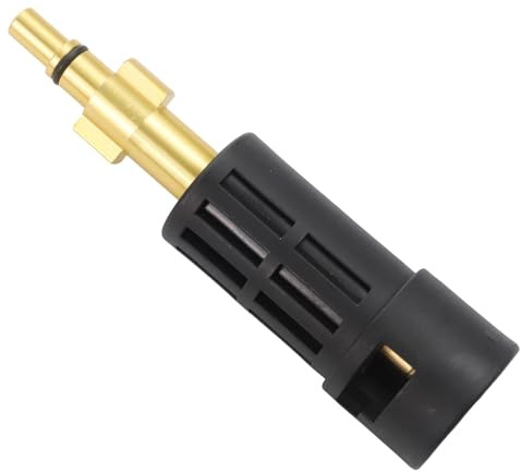 MuchLuckystar High Pressure Washer Bayonet Adapter for Accessories to Fit, for parkside & for Equipment, Plastic Quick Connect Coupler, Black