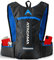 ATACAMA Laufrucksack ohne Blase zum Laufen und Fahrrad Fahren 2l rot/blau - wasserdicht, reflektierend, leicht, klein - Trailrunning Rucksack zum Laufen - Laufweste - Leichter Skirucksack