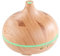 Carlo Milano Aroma Diffuser Holz: Aroma-Diffusor & Luftbefeuchter, Holz-Optik, LED-Farbwechsler, 300 ml (Luftbefeuchter Holzoptik, Diffuser Holzoptik, Zeitschaltuhr)