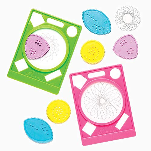 Baker Ross Spiralschablonen zum Gestalten von Bildern und Motiven (4 Stück)